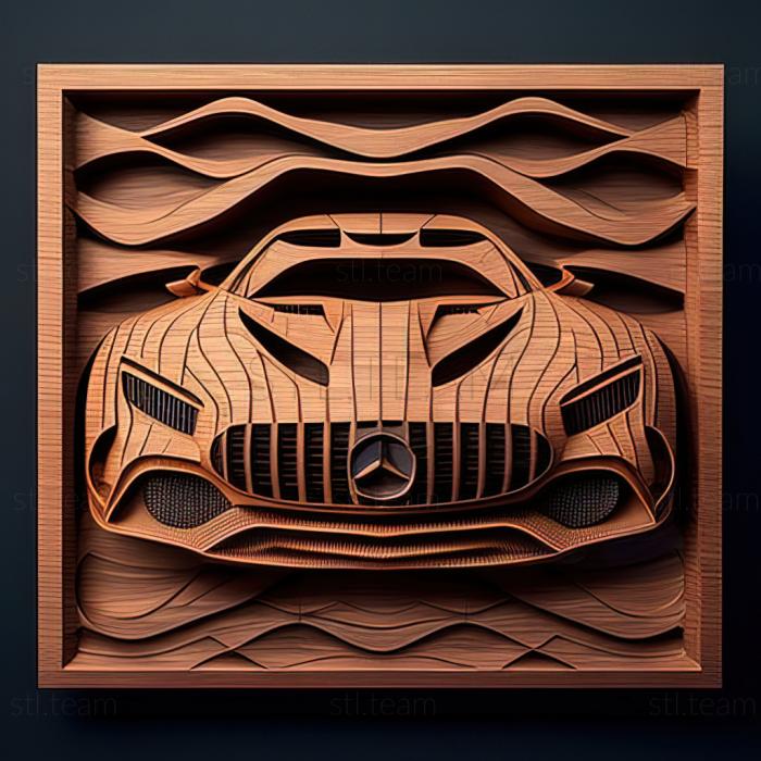 3D model Mercedes Benz AMG Vision Gran Turismo (STL)